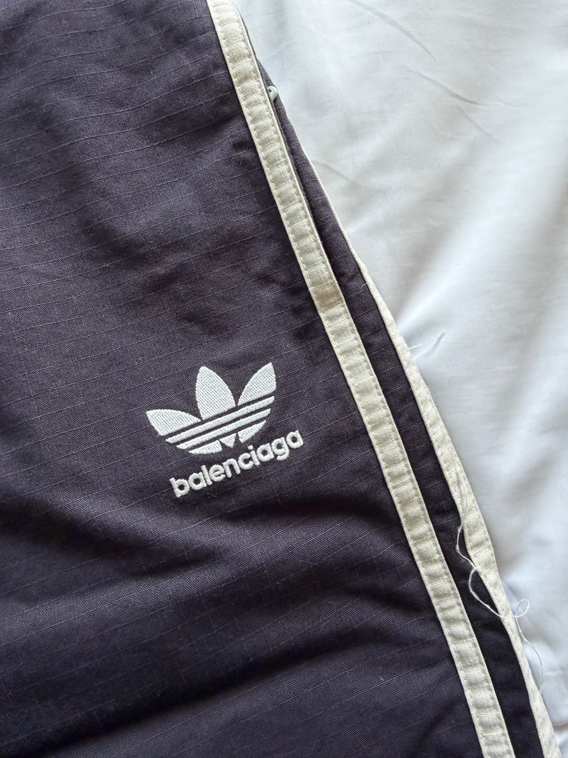 [XS] 발렌시아가 아디다스 립스탑 코튼 쇼츠 데님  상품이미지4