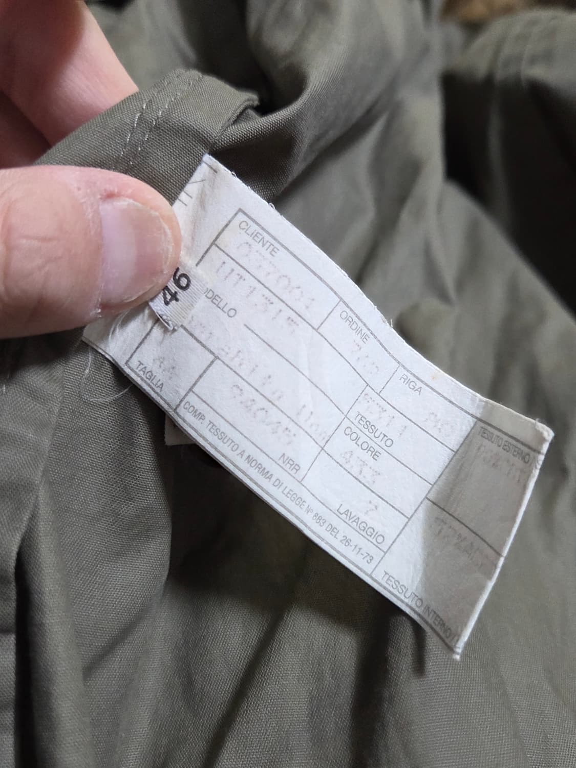 (정품) [조르지오 아르마니] 르 꼴레지오니 트렌치 코트 판매합니다. 상품이미지4