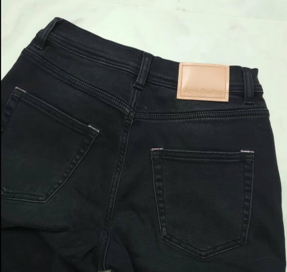 아크네 스튜디오 블랙 데님 청바지 28 상품이미지5