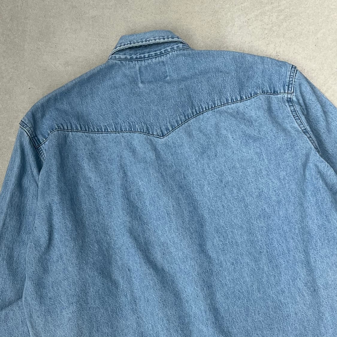 랭글러 워크 데님셔츠 s09208 상품이미지4