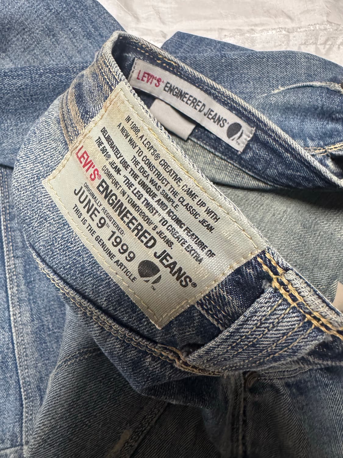 Levi’s Engineered Damage Washing Jeans 상품이미지7