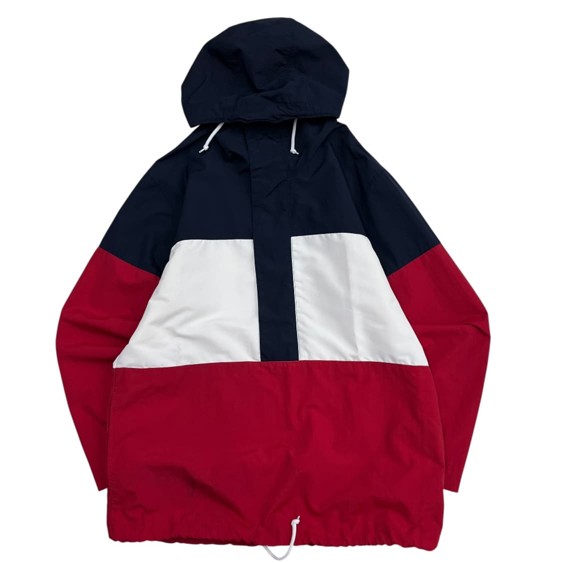 리바이스 네이비 배색 레드 후드 바람막이 상품이미지3