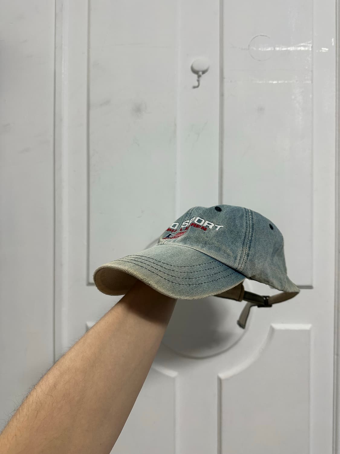 폴로 스포츠 데님 볼캡 상품이미지1