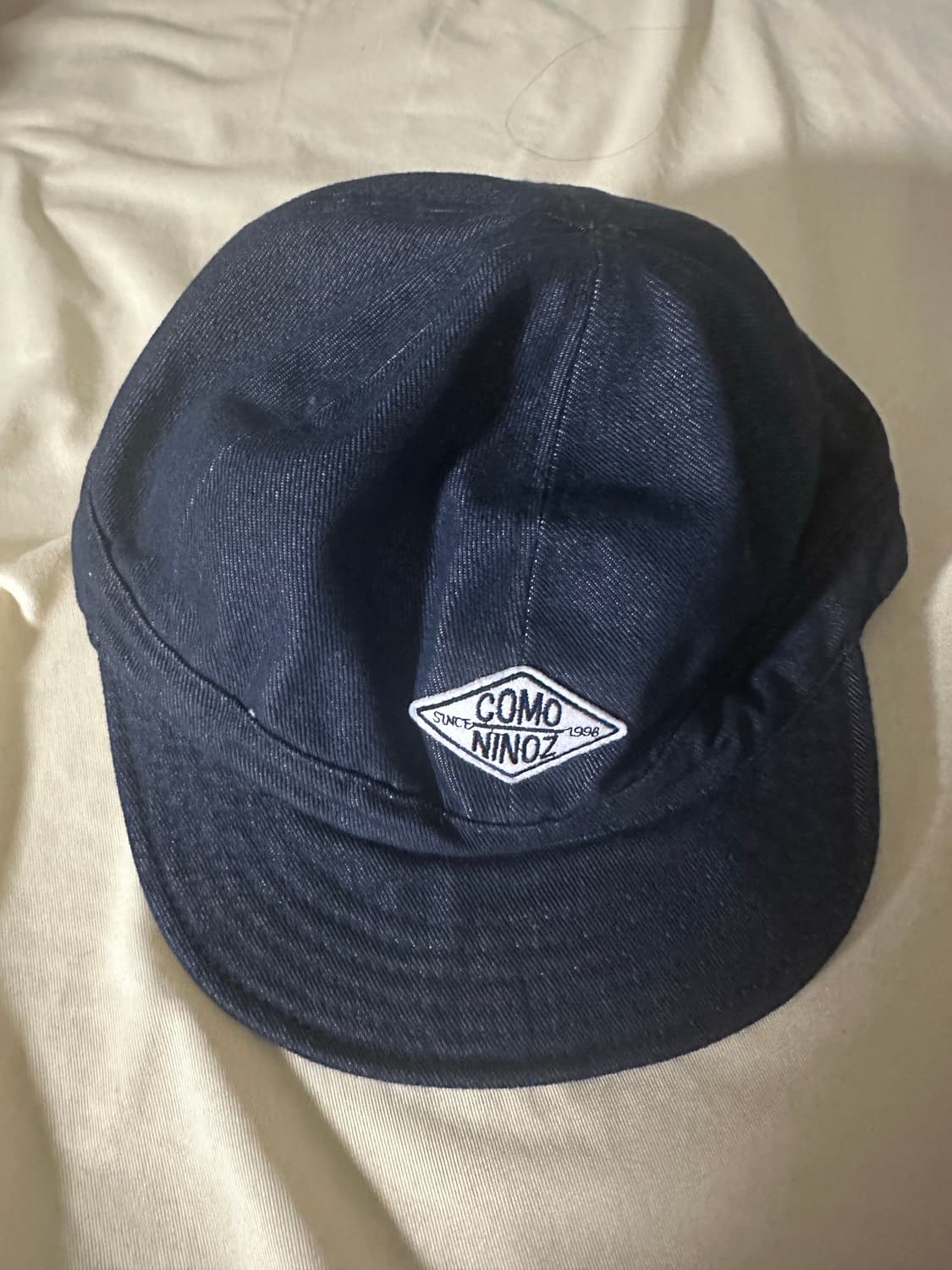 꼬모니노즈 데님 캠프캡 상품이미지1