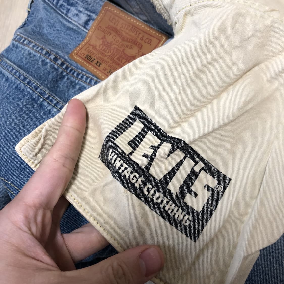 (36) 리바이스 LVC 1954 501Z XX 0108 미디움 워시 상품이미지5