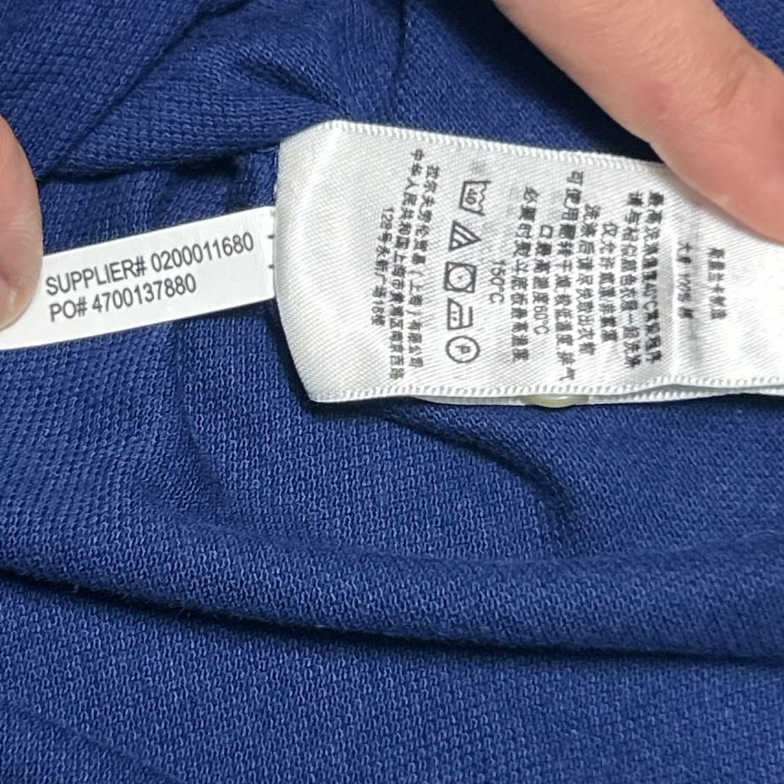 🫶🏻 폴로랄프로렌 커스텀핏 빅포니 블루 카라 반팔티 🫶🏻  상품이미지5