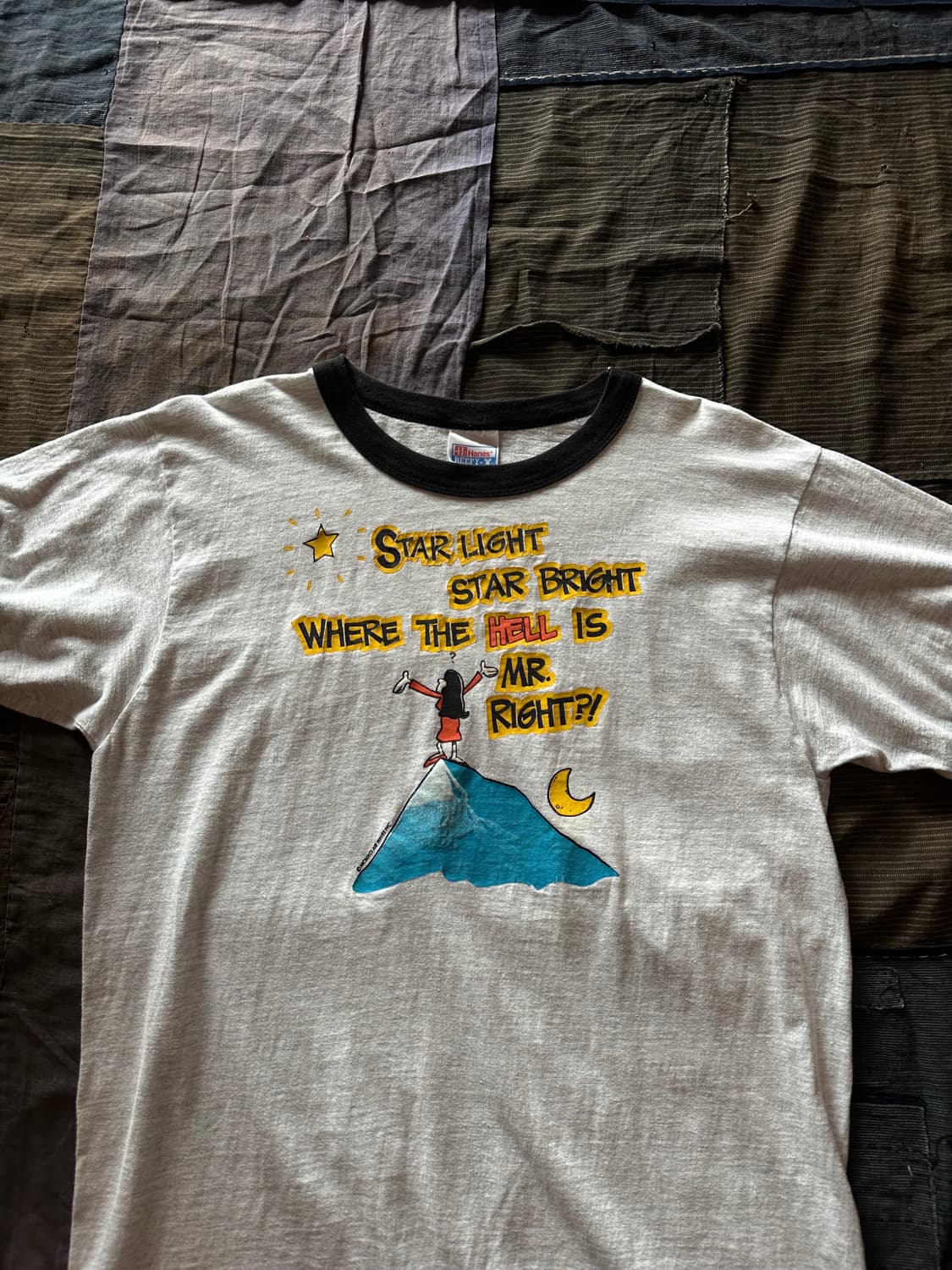 90s USA Vintage Hanes Ringer T Shirt 상품이미지2
