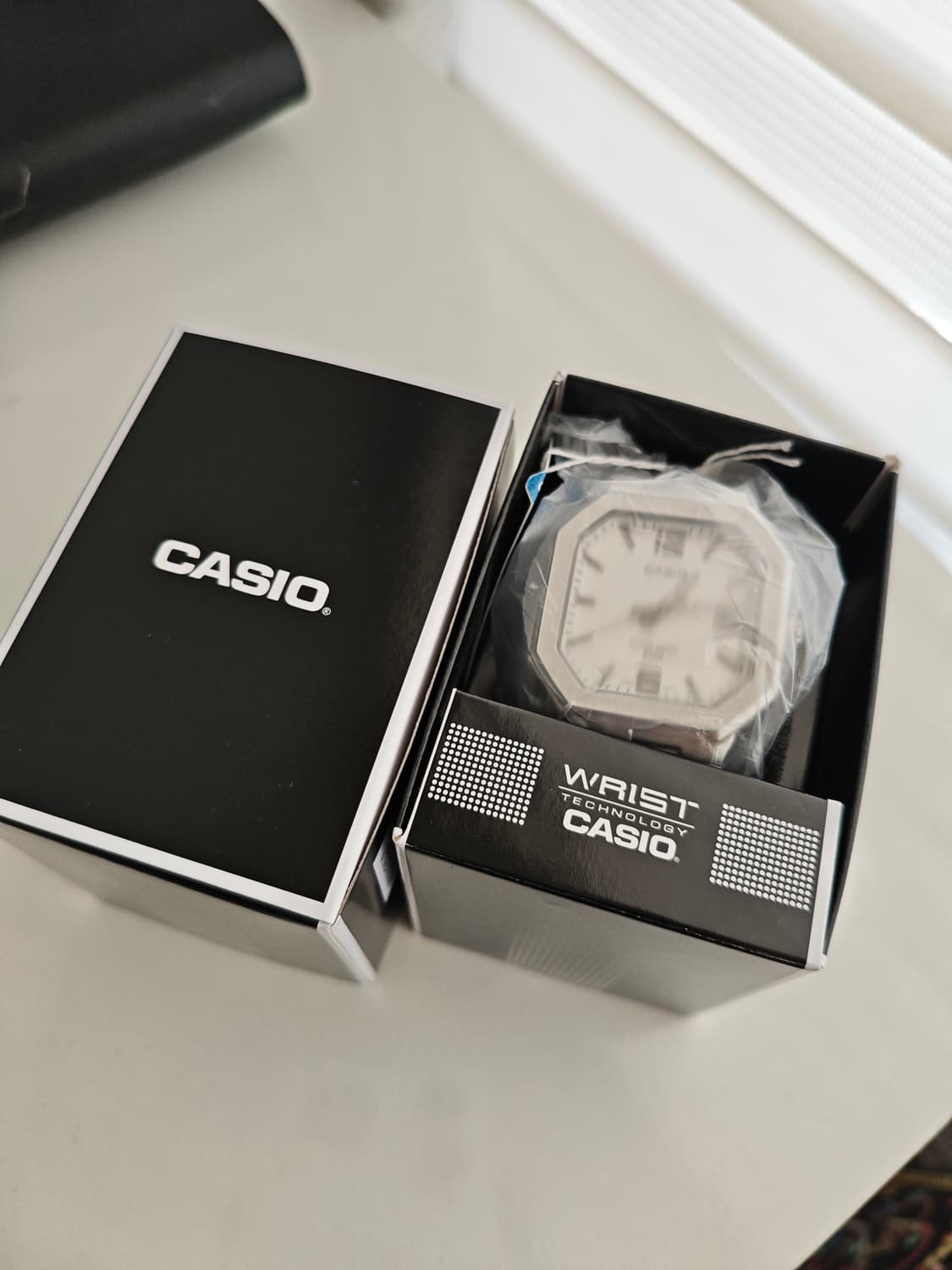 (새상품-최저가)카시오 정품 MTP-B195D-1A 블랙 메탈 시계 상품이미지3