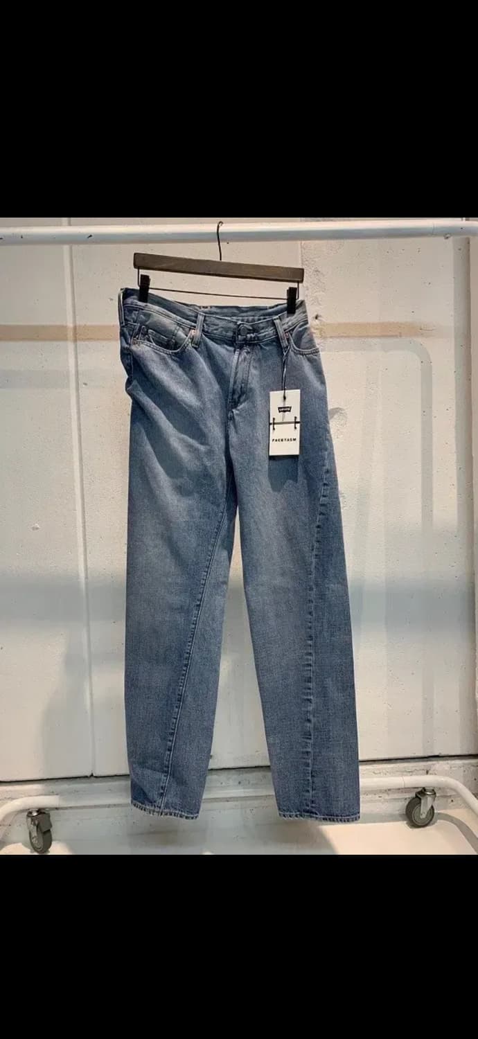 파세타즘 X 리바이스 콜라보레이션 트위스트 인디고 팬츠 5 사이즈 상품이미지2