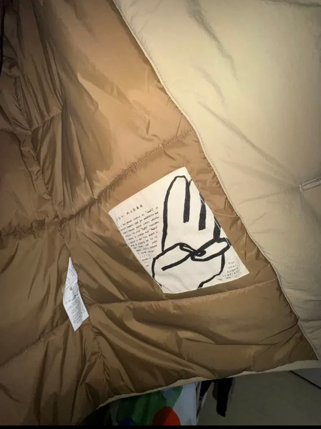 Budhi mudra  Mound padded jacket (uni) s 상품이미지4