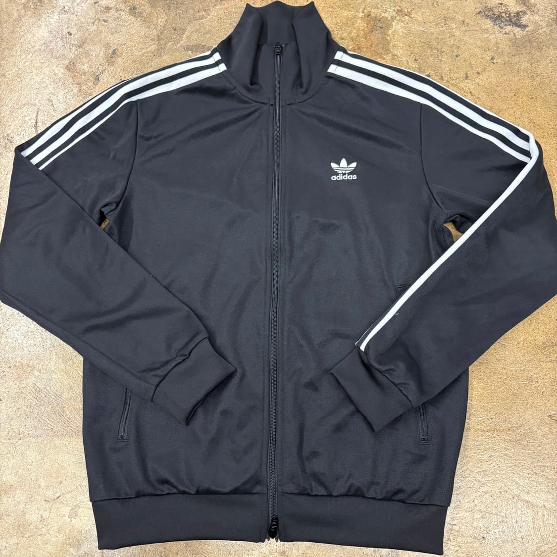[정품/105,xl] 아디다스 베켄바우어 트랙탑 져지 블랙 b18 상품이미지2