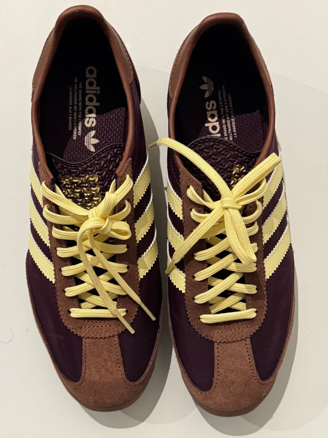 아디다스 SL 72 OG 마룬 올모스트 옐로우 상품이미지1