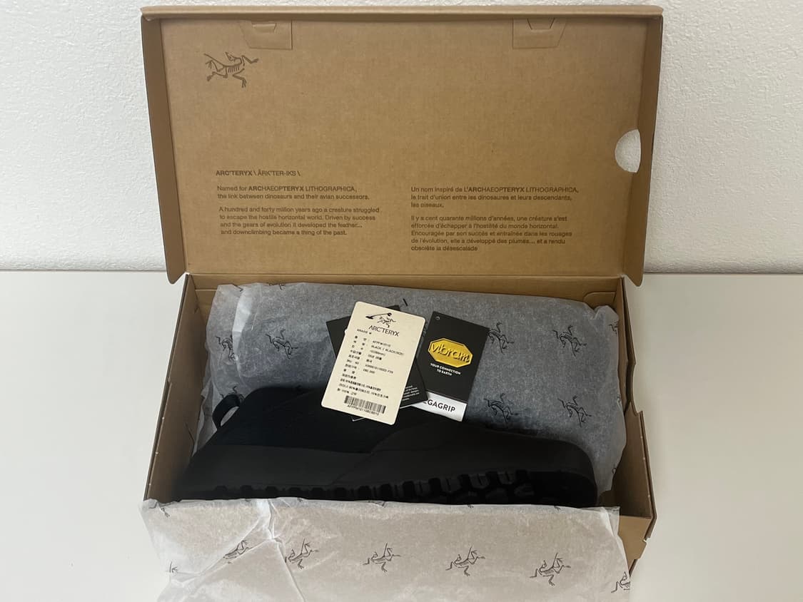 [285] 아크테릭스 크래그 슬립온 블랙 10사이즈  상품이미지1