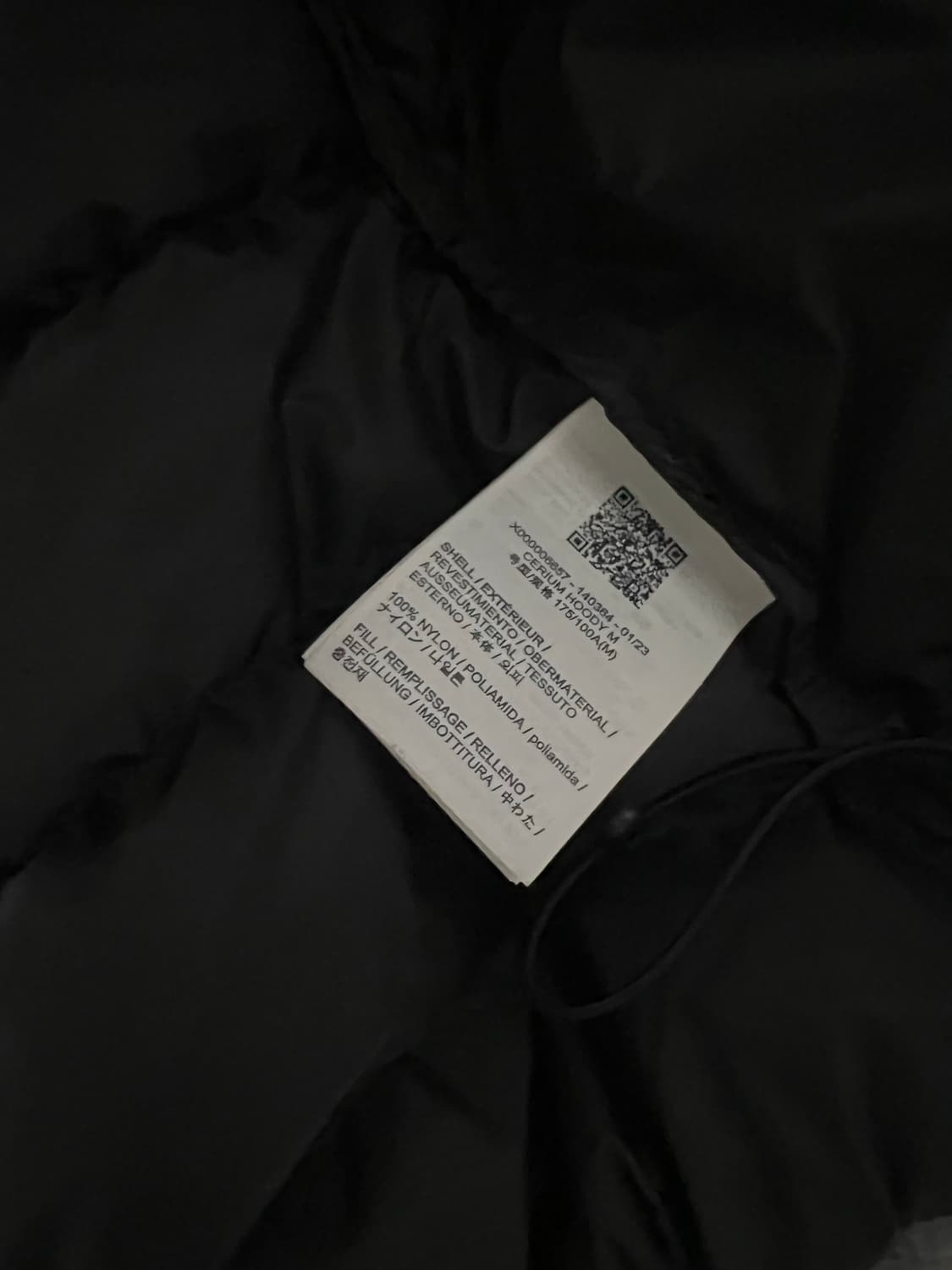 아크테릭스 세륨 후디 블랙 (M) 판매 상품이미지8