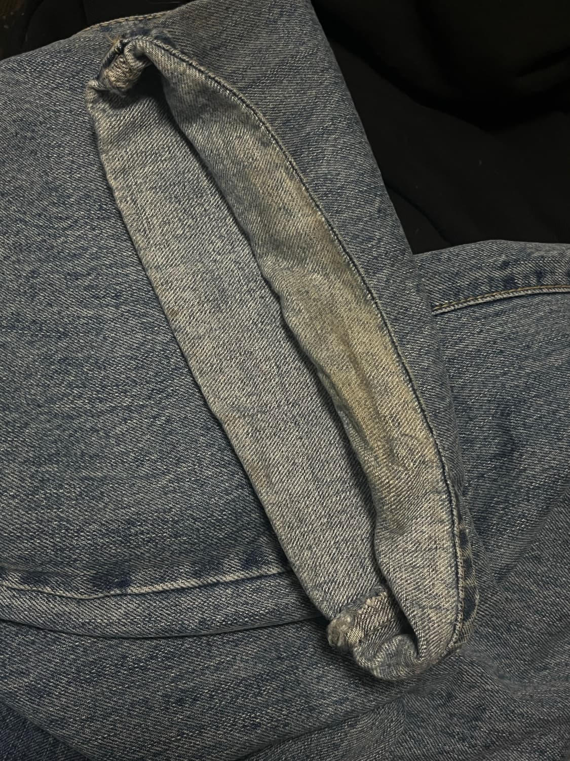 wsc archive 아카이브 데님 와이드 팬츠 상품이미지2