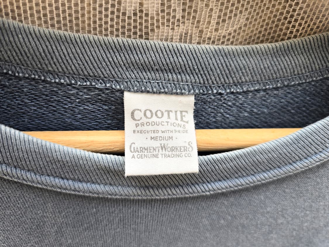 쿠티 프로덕션 크루넥 (made in japan)  상품이미지6