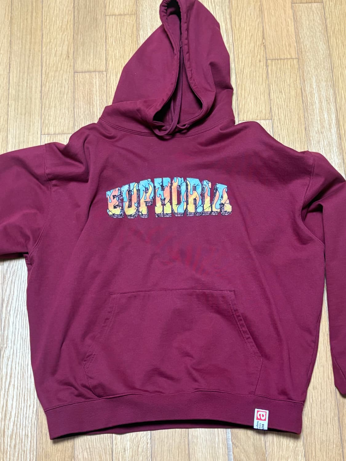 에스트라오디너리 버건디후디 상품이미지2