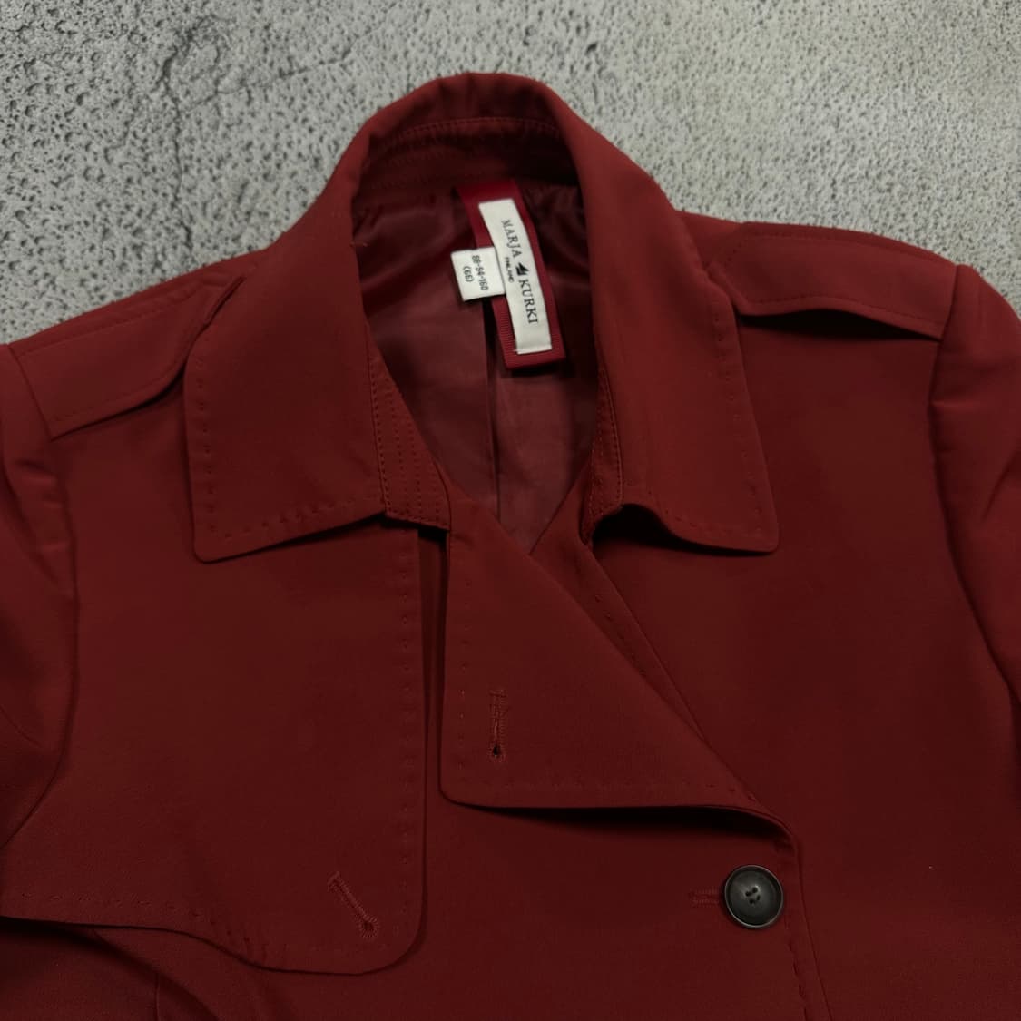 ✨ (만원 빈티지) 마르자 꾸르끼 여성 트렌치 코트  상품이미지3