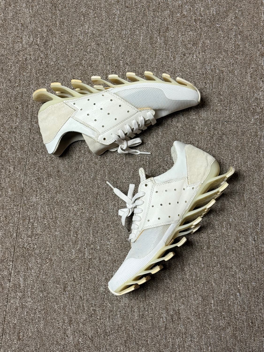 ss15 릭오웬스 x 아디다스 스프링블레이드 화이트 상품이미지1