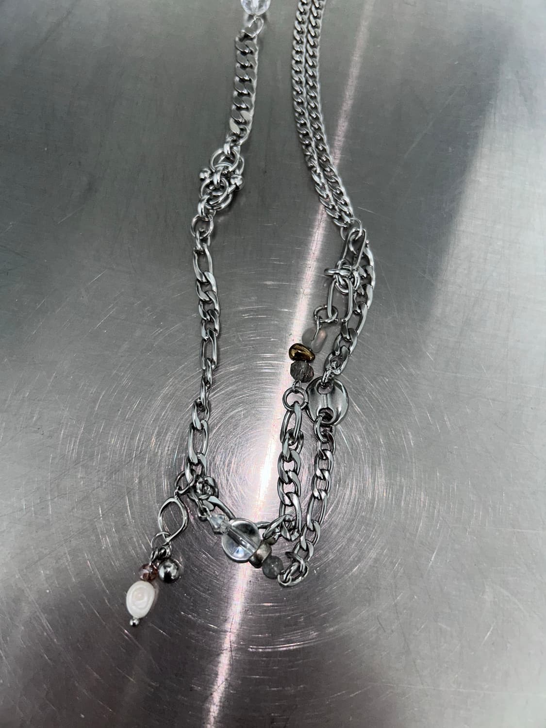 Vintage layered necklace 상품이미지4