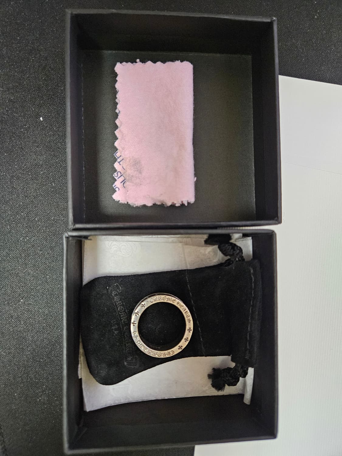 크롬하츠 미니플러스링 us11사이즈 상품이미지2