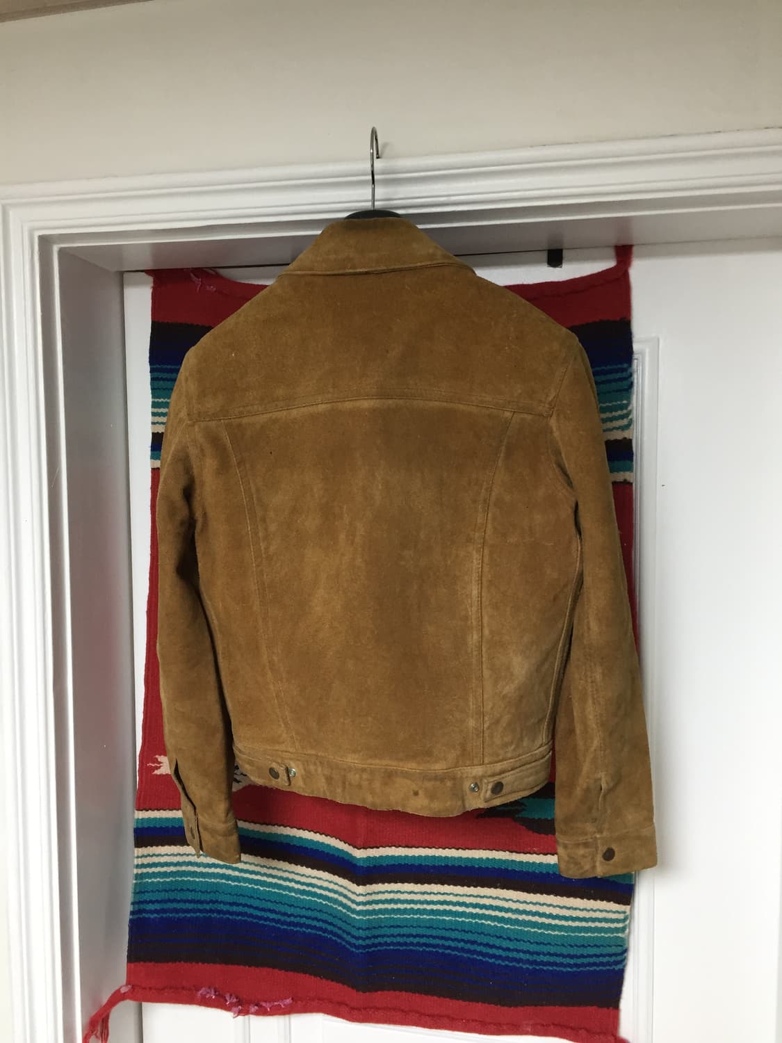 70-80‘s 리바이스 3세대 레더 스웨이드 트러커 자켓 상품이미지3