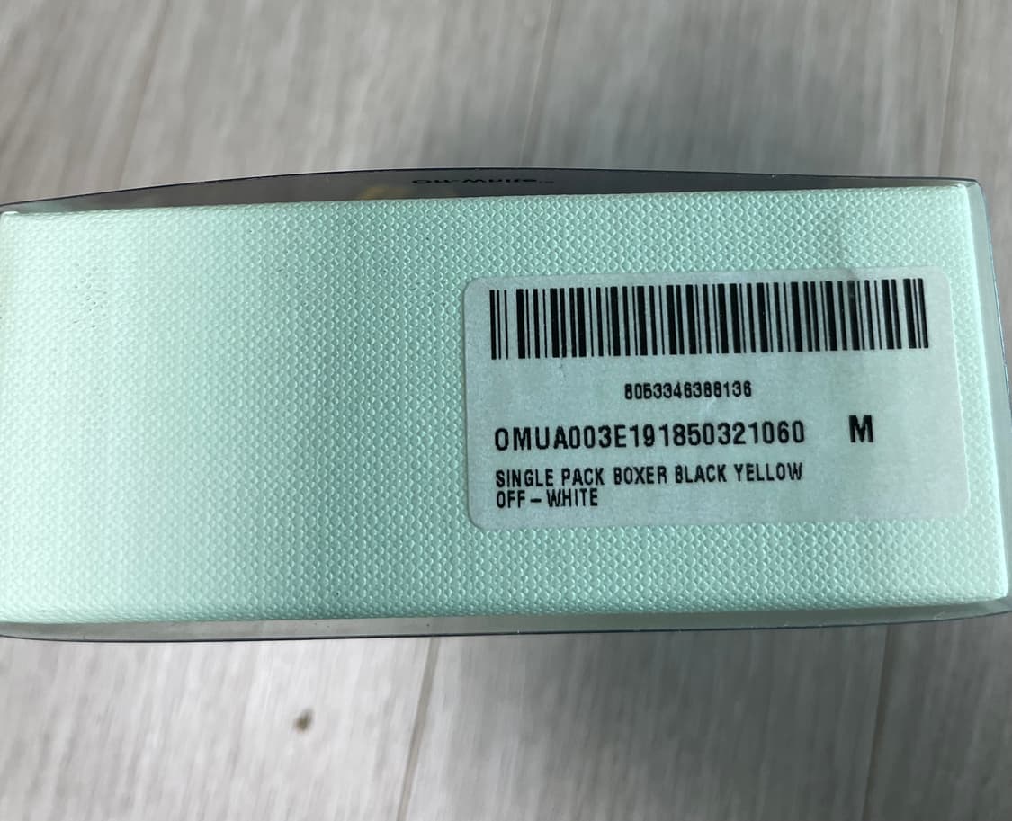 오프화이트 남성 브리프 속옷 M사이즈 새상품 상품이미지3