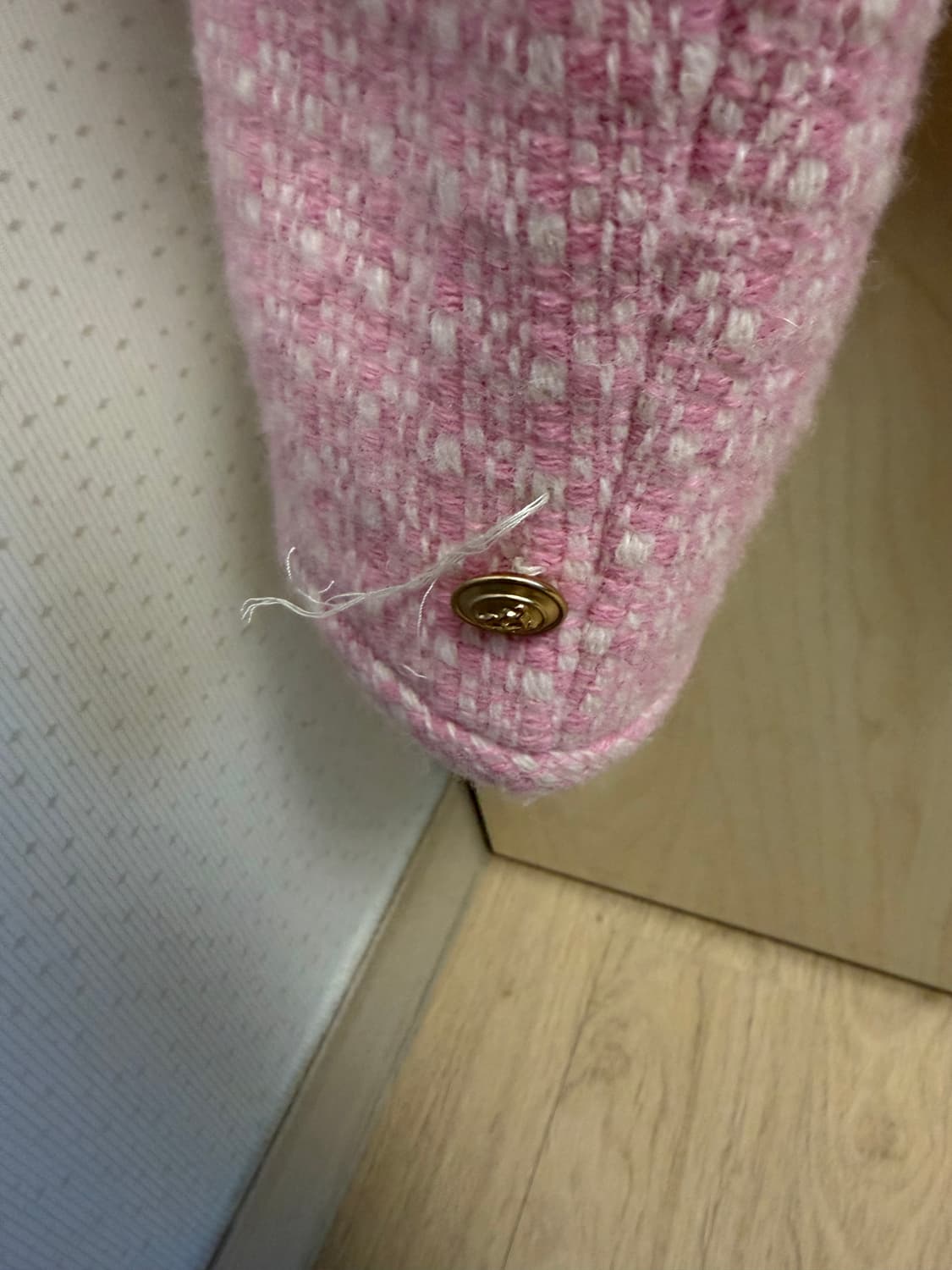 헤지스 울 트위드 자켓 M 상품이미지3