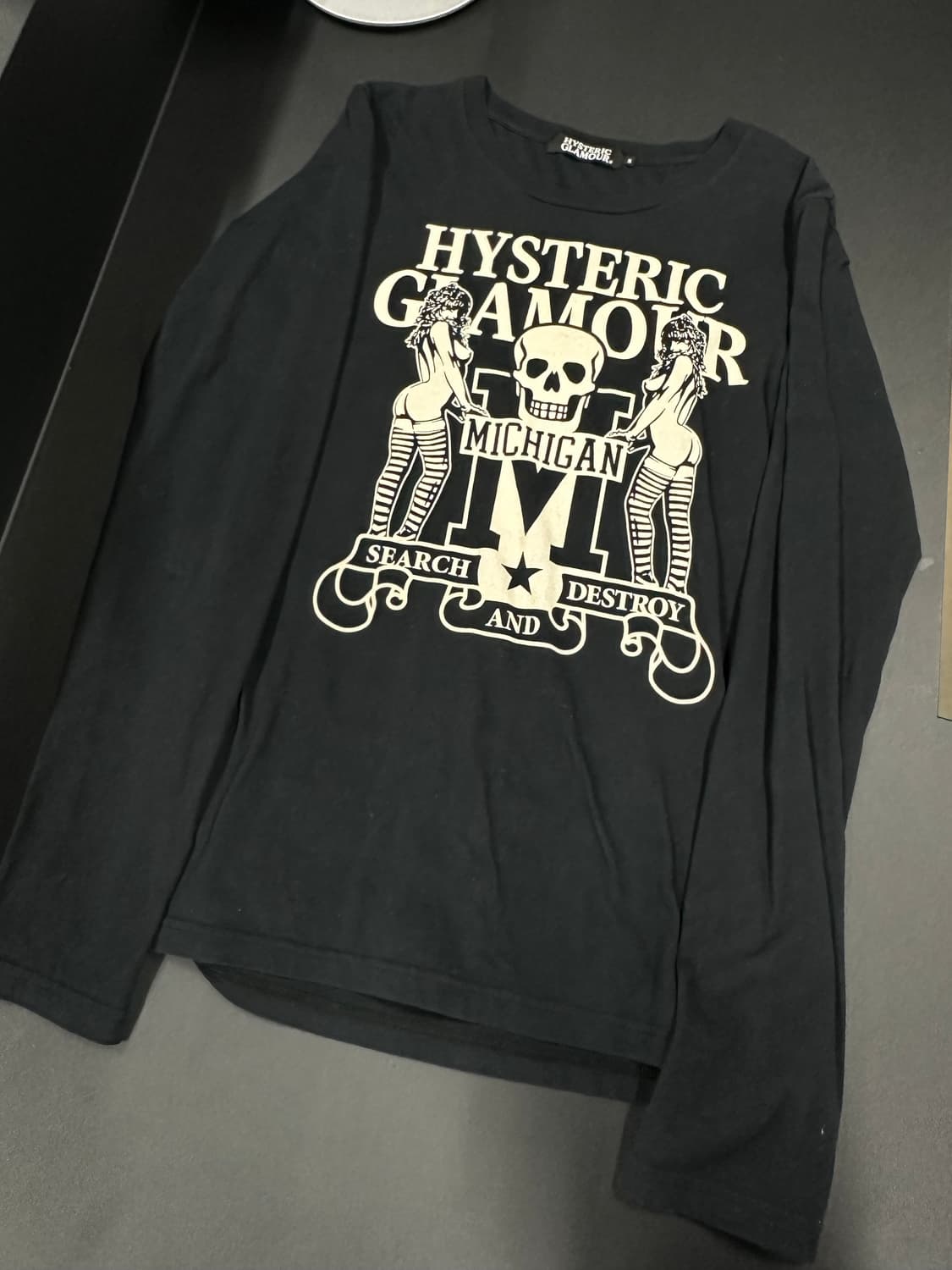 히스테릭 글래머 스컬 긴팔 롱슬리브  상품이미지4