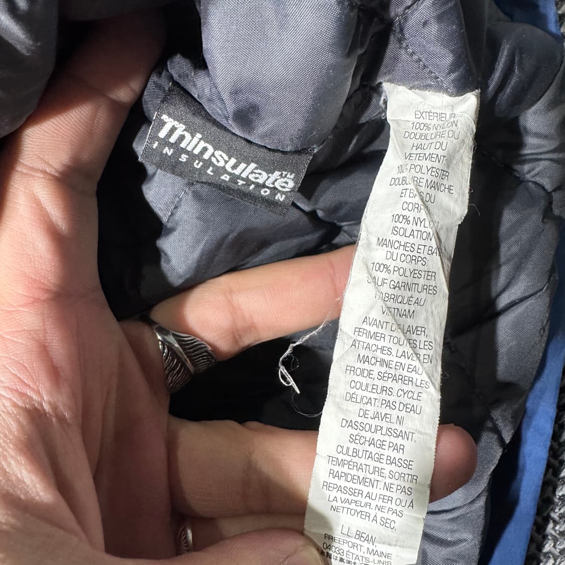 엘엘빈 마운틴 파카 블루 ( M/OLD-8282 ) 상품이미지7