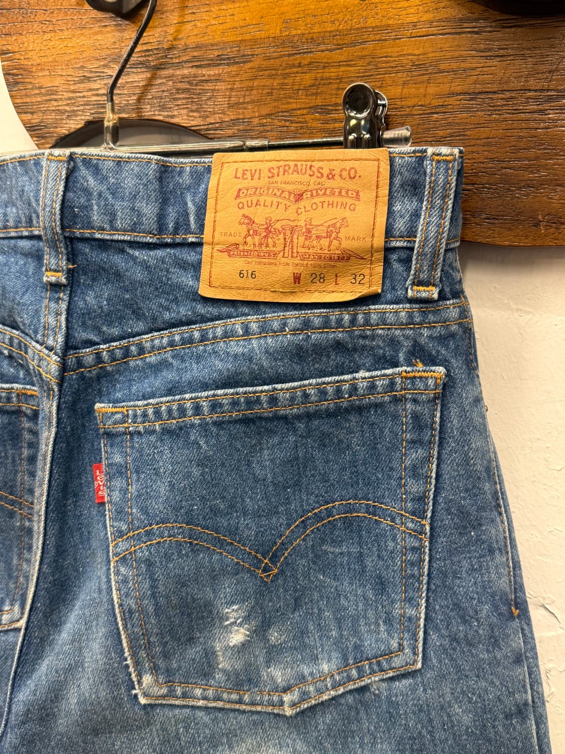 90s Levi's 616 Slim Straight Denim Pants 상품이미지3