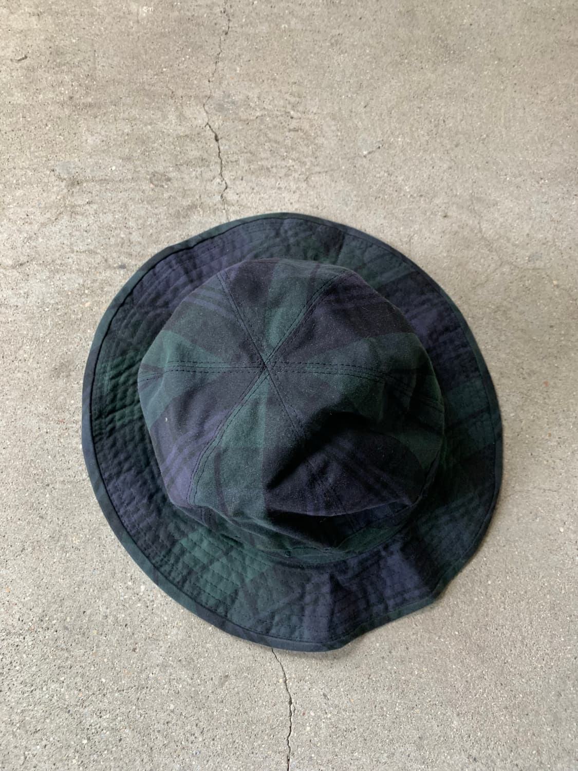 이스트로그 왁스드 코튼 블랙와치 버킷햇 상품이미지3