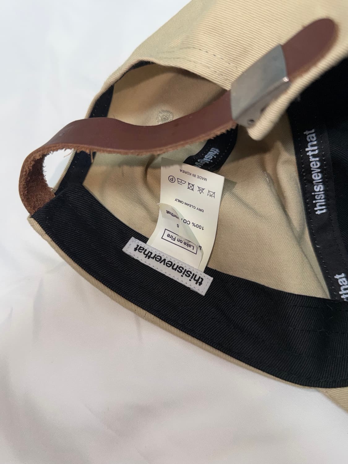 디스이즈네버댓 캡모자 상품이미지5