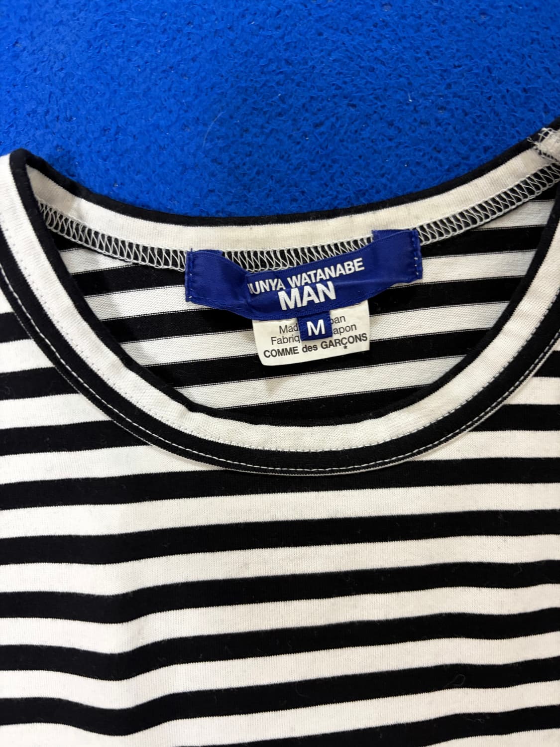 준야 와타나베 x 꼼데가르송 스트라이프 긴팔 M] 상품이미지2