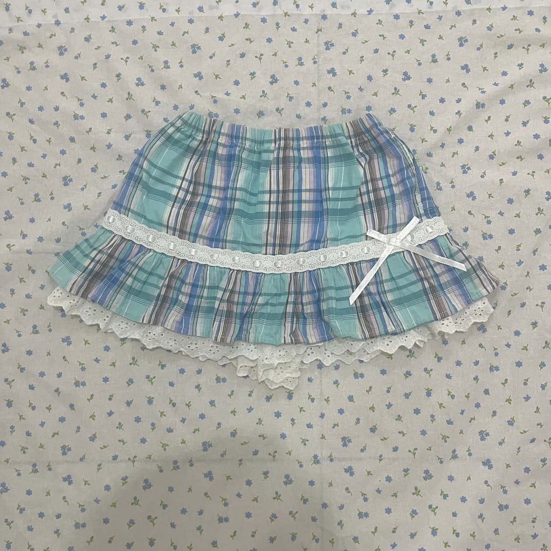 일브 빈티지 캉캉 큐롯 팬트 스커트 오월빈티지 리즈리사트랄라라깔 히메갸루 상품이미지3