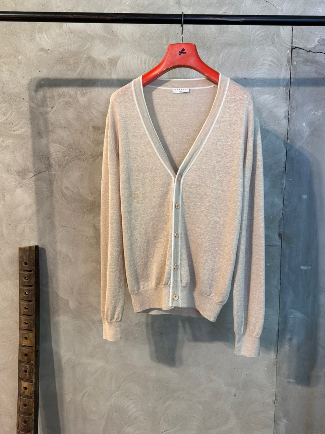 산드로 여름 린넨 가디건 남성100 상품이미지1