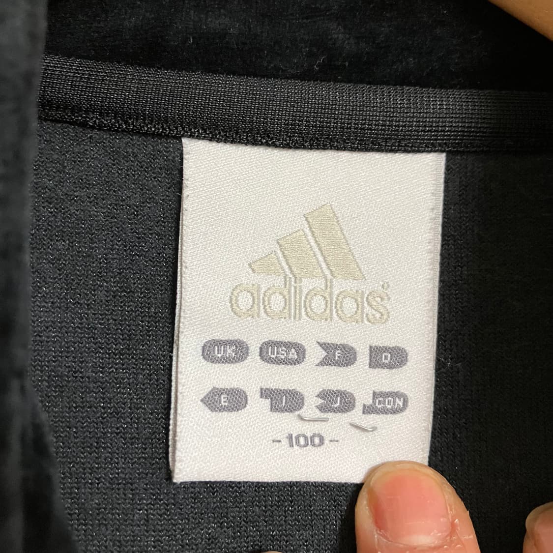 아디다스 벨벳 져지 L 상품이미지3