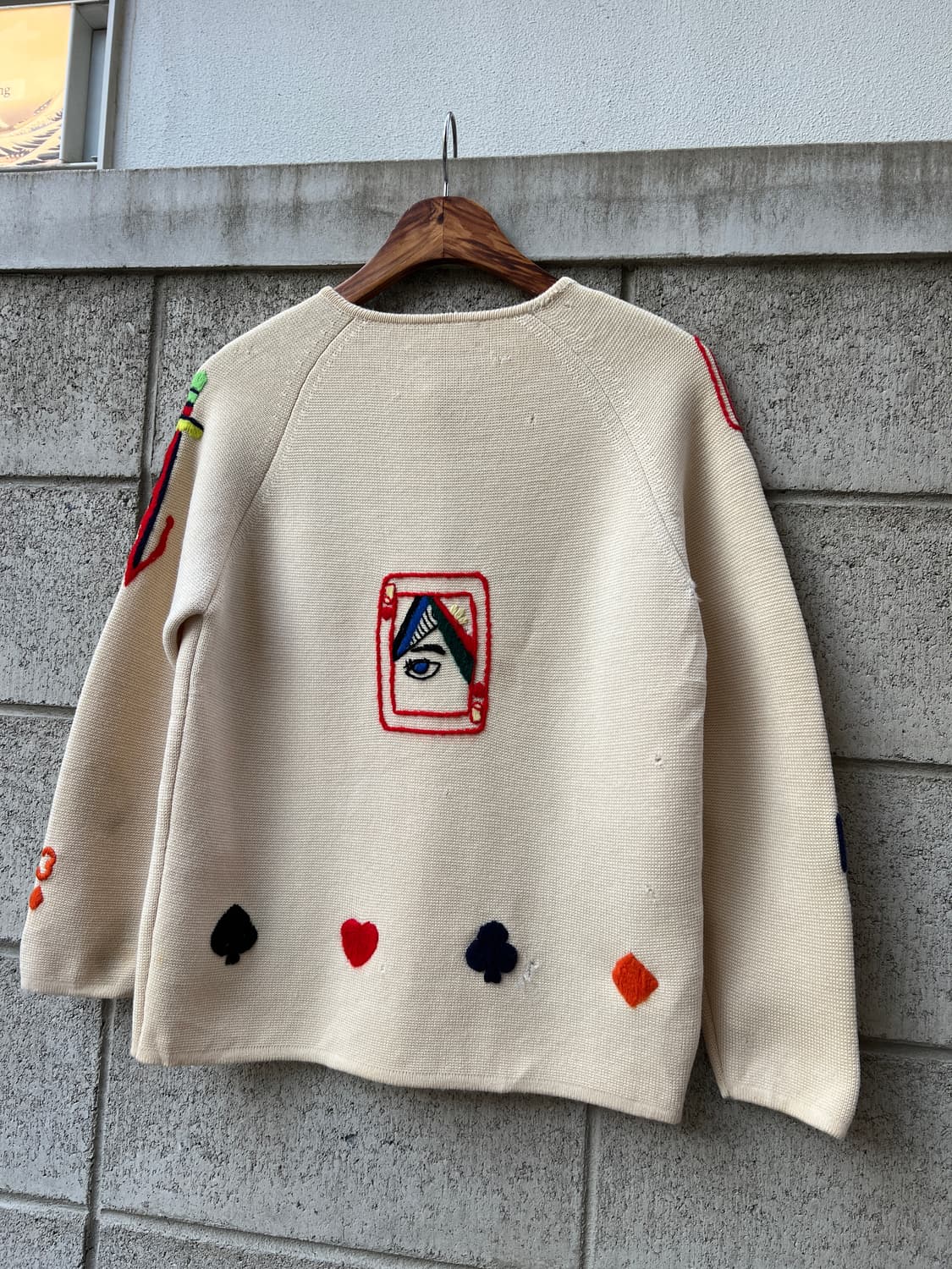 1970s LEROY KNITWEAR CARDIGAN 70s 울가디건 상품이미지9