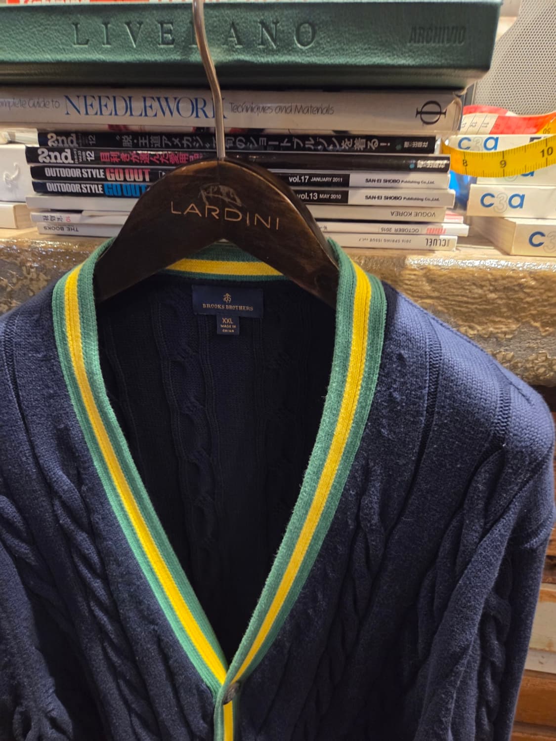 브룩스 브라더스 케이블카디건 상품이미지4