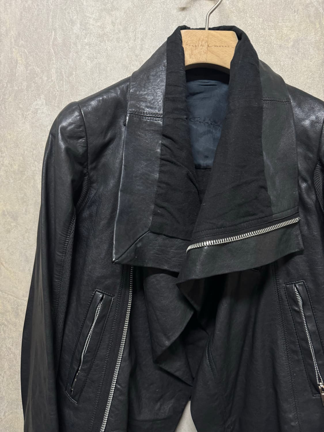 38 / 릭오웬스 나스카 바이커 레더 자켓 상품이미지2