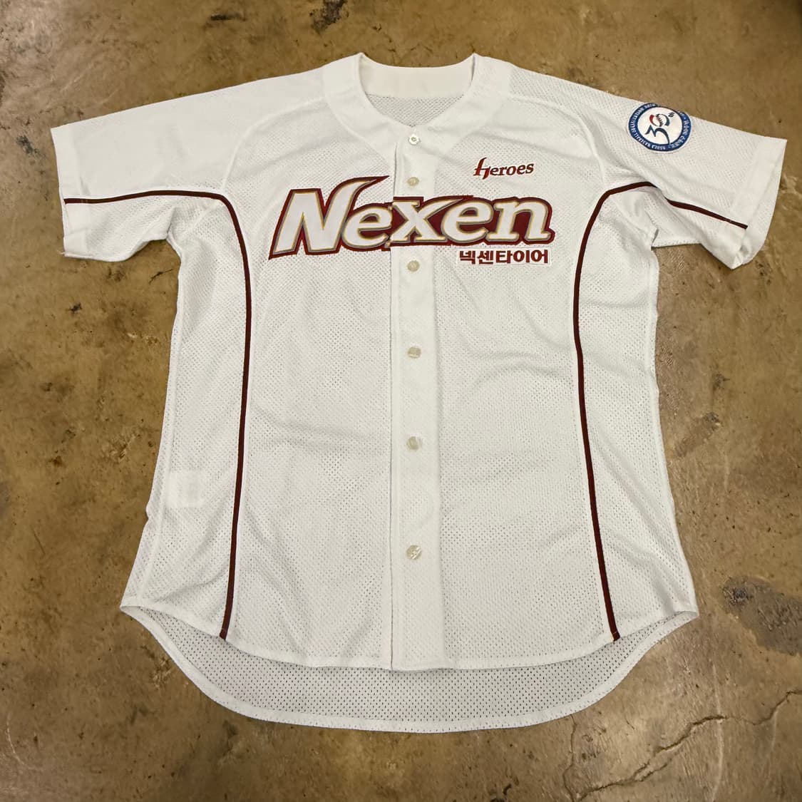 넥센 히어로즈 야구 홈 유니폼 72 이광근 마킹 b16 상품이미지2