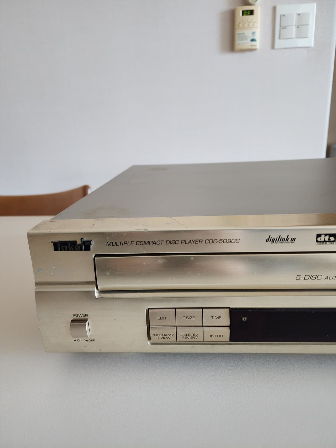 인켈 5CD 플레이어 CDC-5090G 상품이미지2