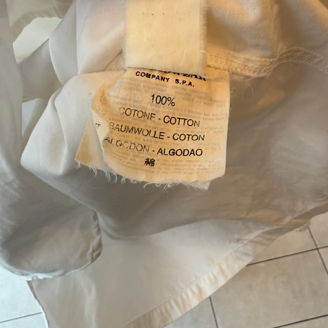 스톤 아일랜드 심볼 화이트 셔츠 상품이미지7