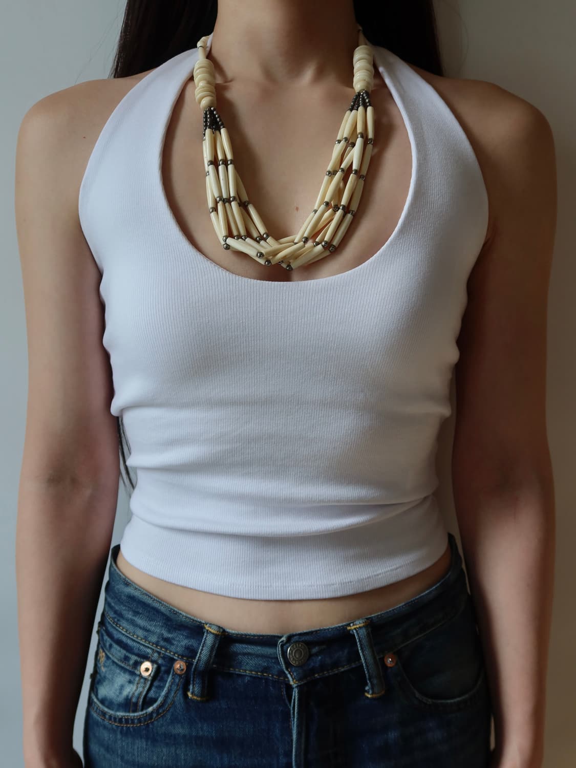 ivory volume necklace 상품이미지2