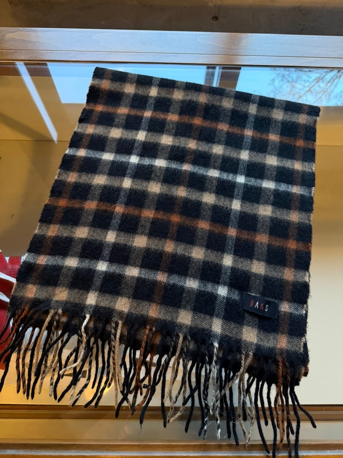 닥스 건클럽체크 캐시미어 머플러 상품이미지10