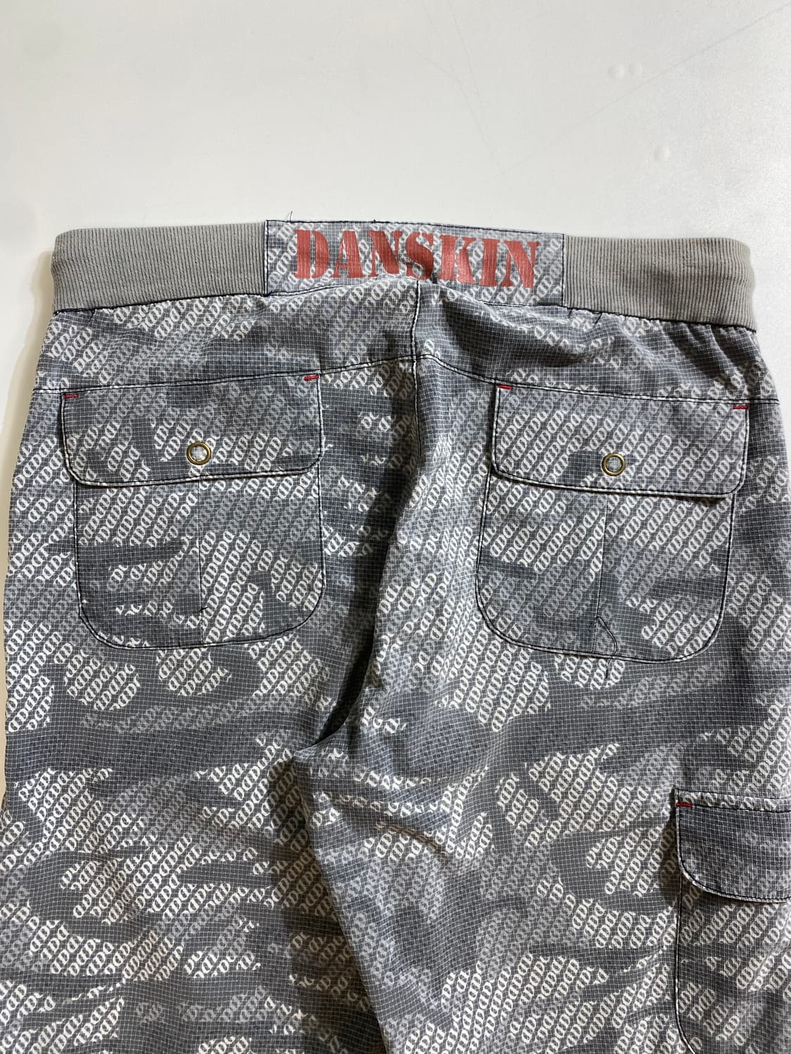 [M] DANSKIN 카모플라쥬 부츠컷 카고 트랙팬츠 상품이미지9