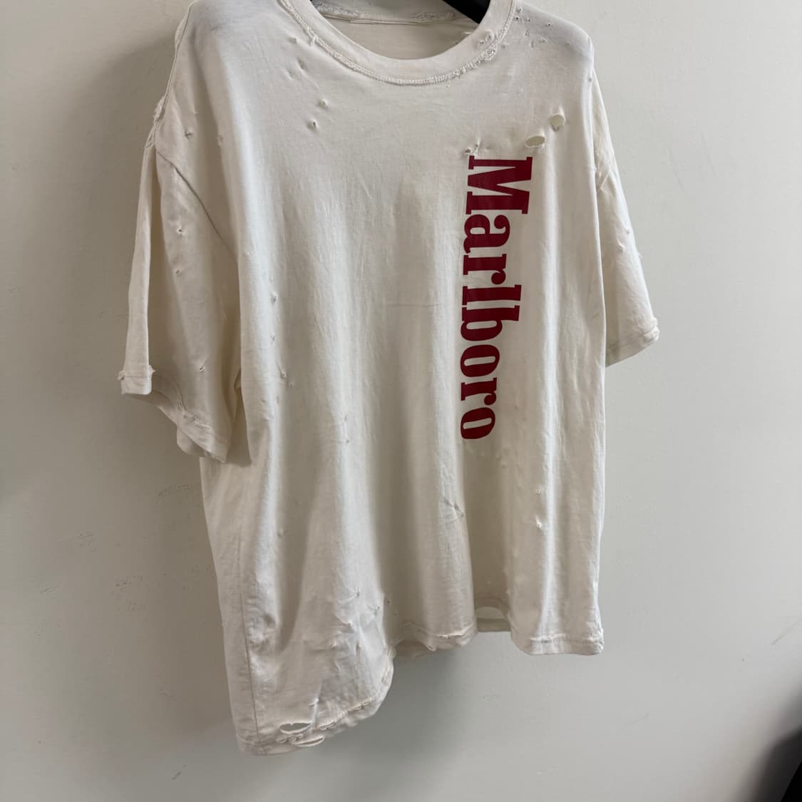 빈티지 디스트로이드 말보로 티셔츠  상품이미지2