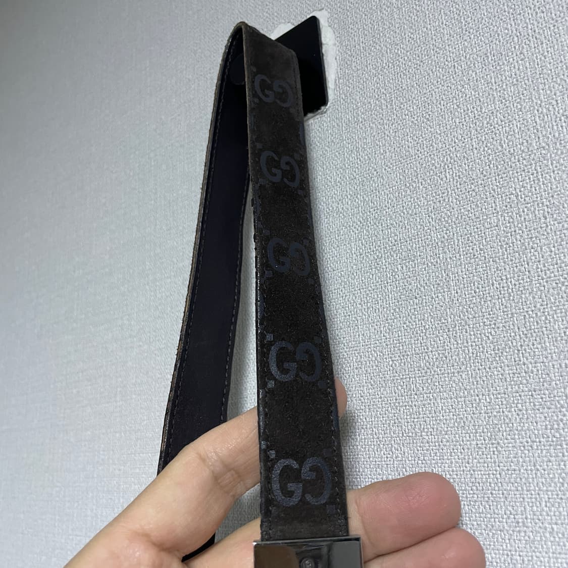 빈티지 구찌 GG로고 스웨이드 숄더&토트백 상품이미지4