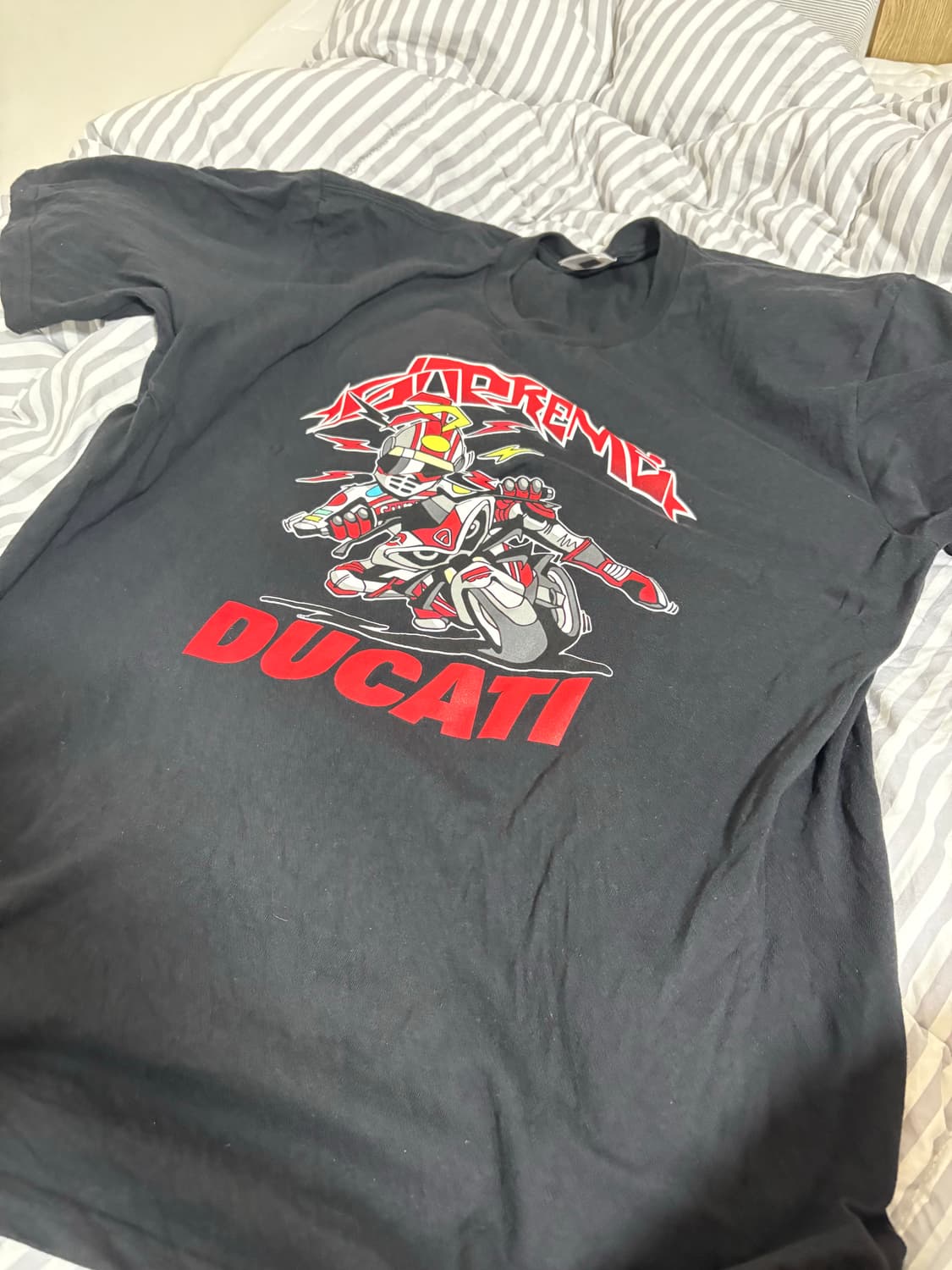 슈프림 ducati 반팔 L 상품이미지2