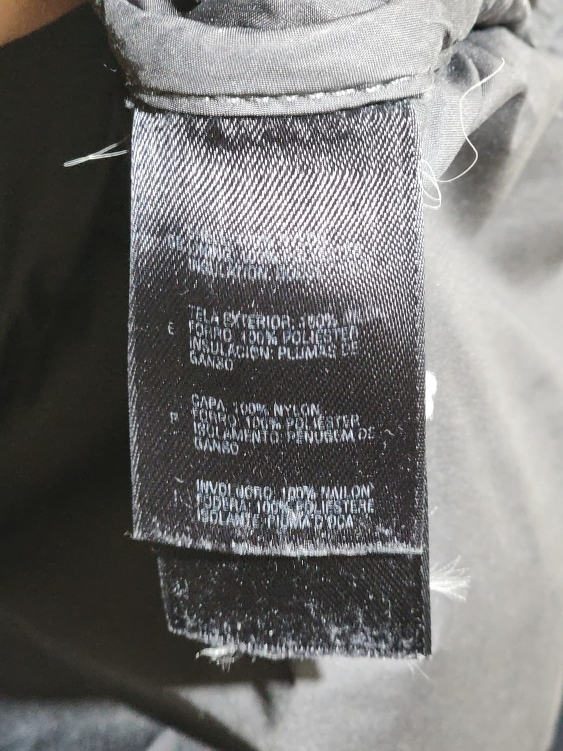 (L) 노스페이스 700 눕시패딩 점퍼 블랙 구스다운 거위털 자켓  상품이미지6